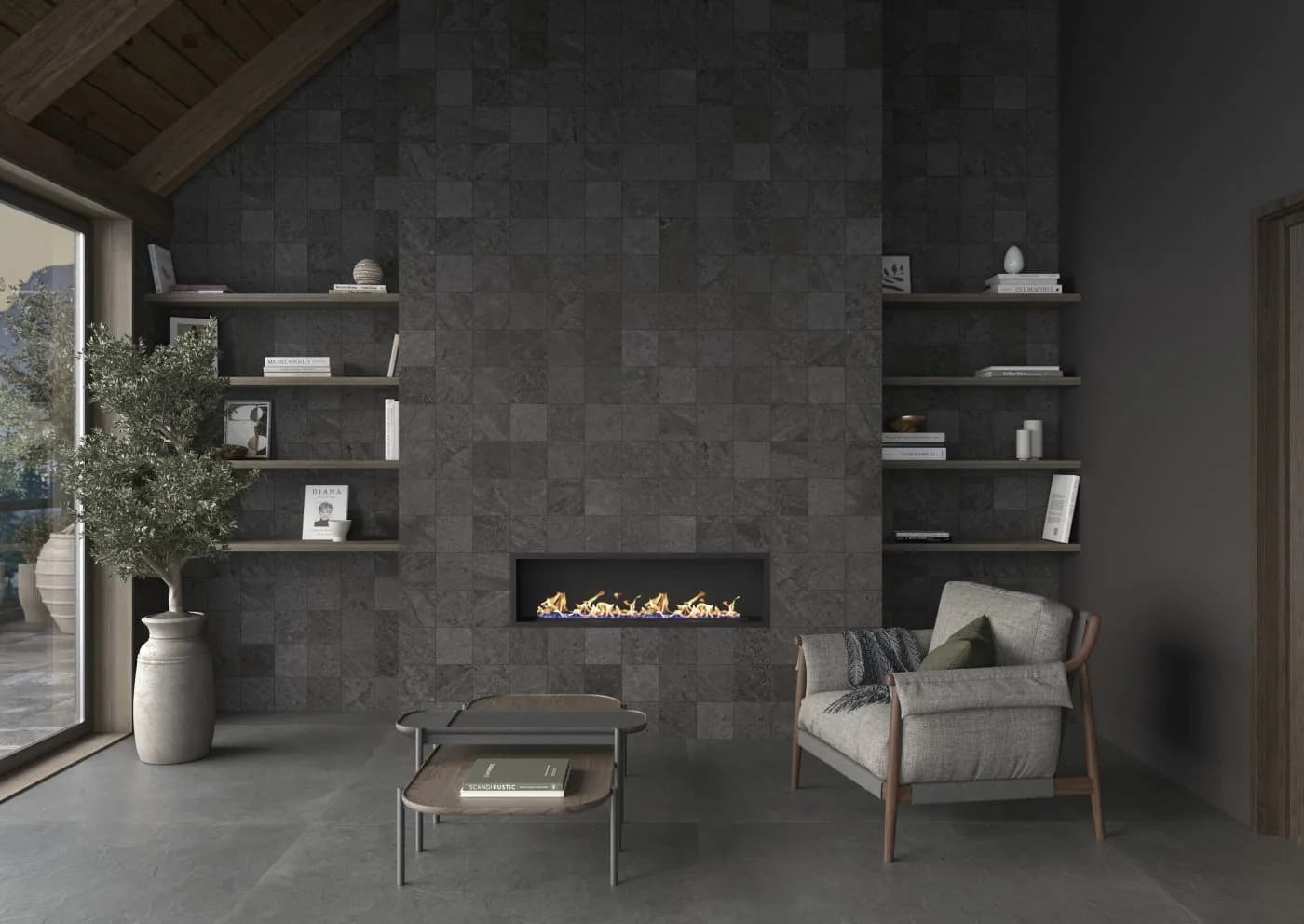 Carrelage petit format Brick & More Amb Modal Kobu 01 — AZER Bain & Carrelage Rennes
