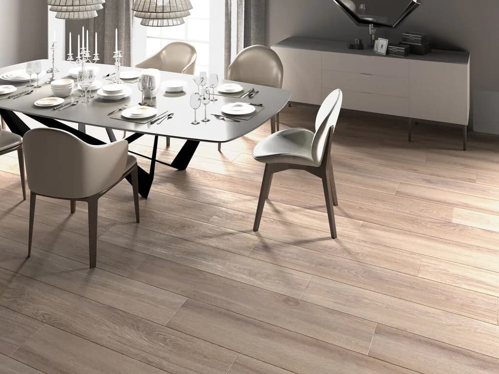 Carrelage effet bois 958 Amb Albar Nogal — AZER Bain & Carrelage Rennes