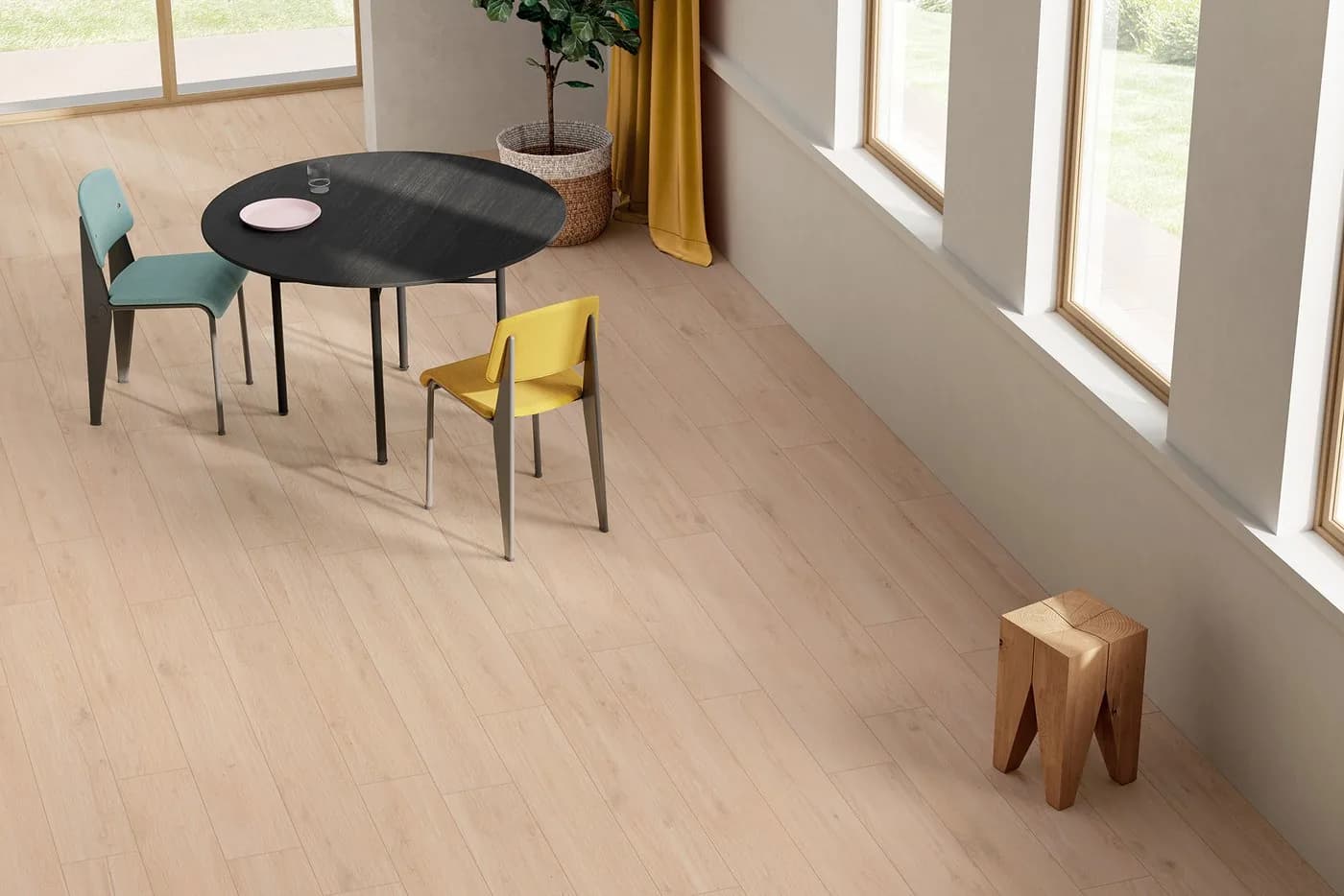 Carrelage effet bois Generated Els Avorio Cucina Zenit Orizzo — AZER Bain & Carrelage Rennes