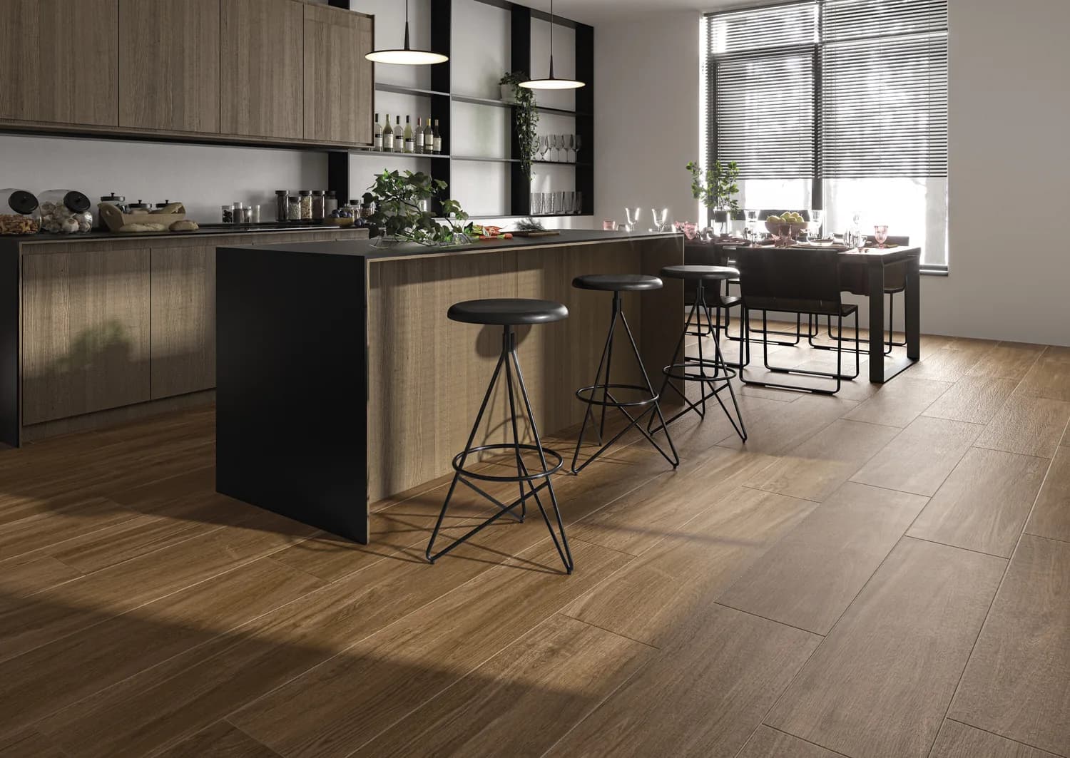 Carrelage effet bois Brighton 01 Ambiente Bri — AZER Bain & Carrelage Rennes