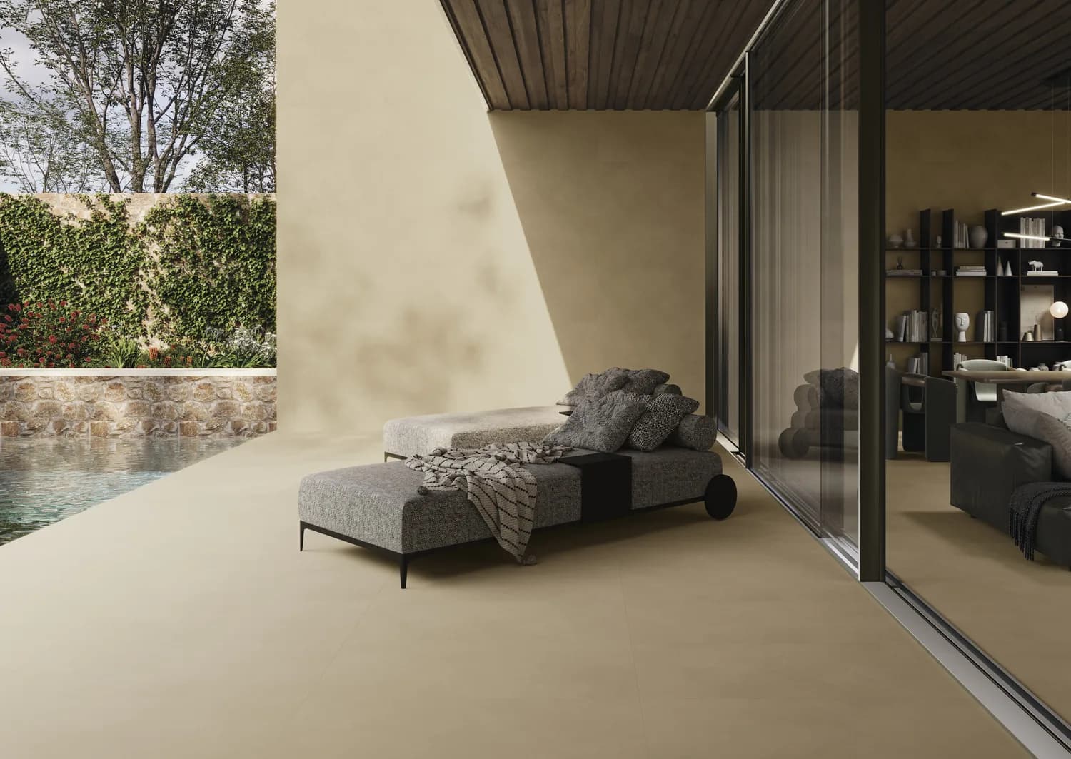 Carrelage effet pierre, béton ou marbre Origin 01 Ambiente Origi — AZER Bain & Carrelage Rennes
