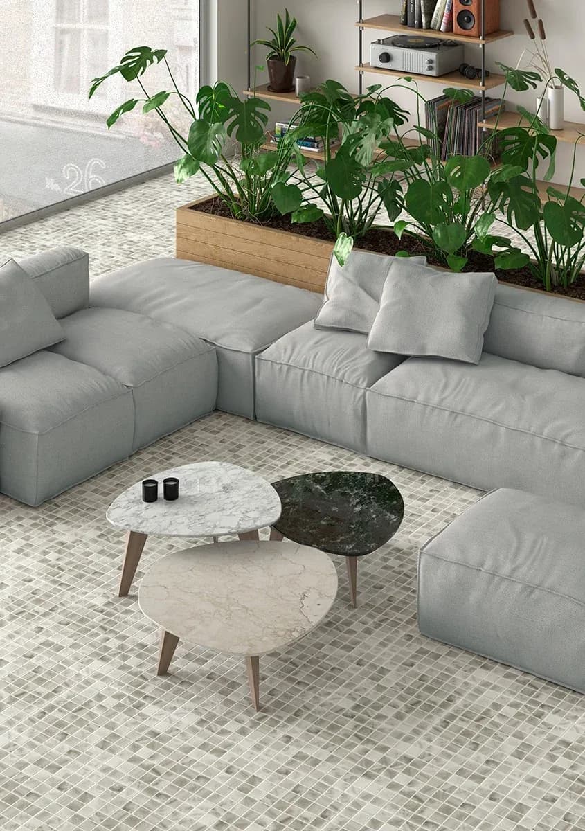 Mosaïque 5700 Nature Pearl River Final 1 — AZER Bain & Carrelage Rennes