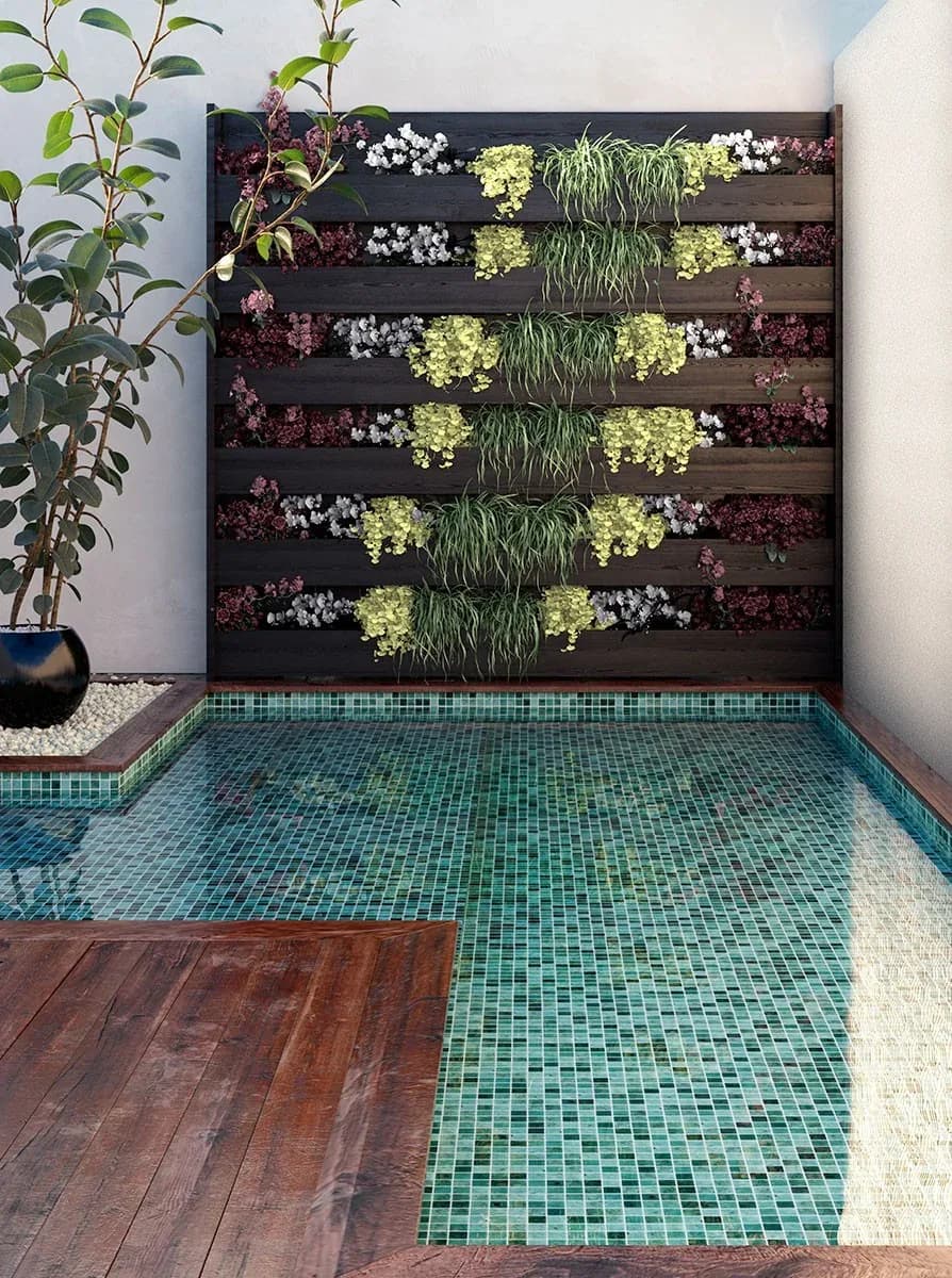Mosaïque Nature Matt Bali 1 — AZER Bain & Carrelage Rennes