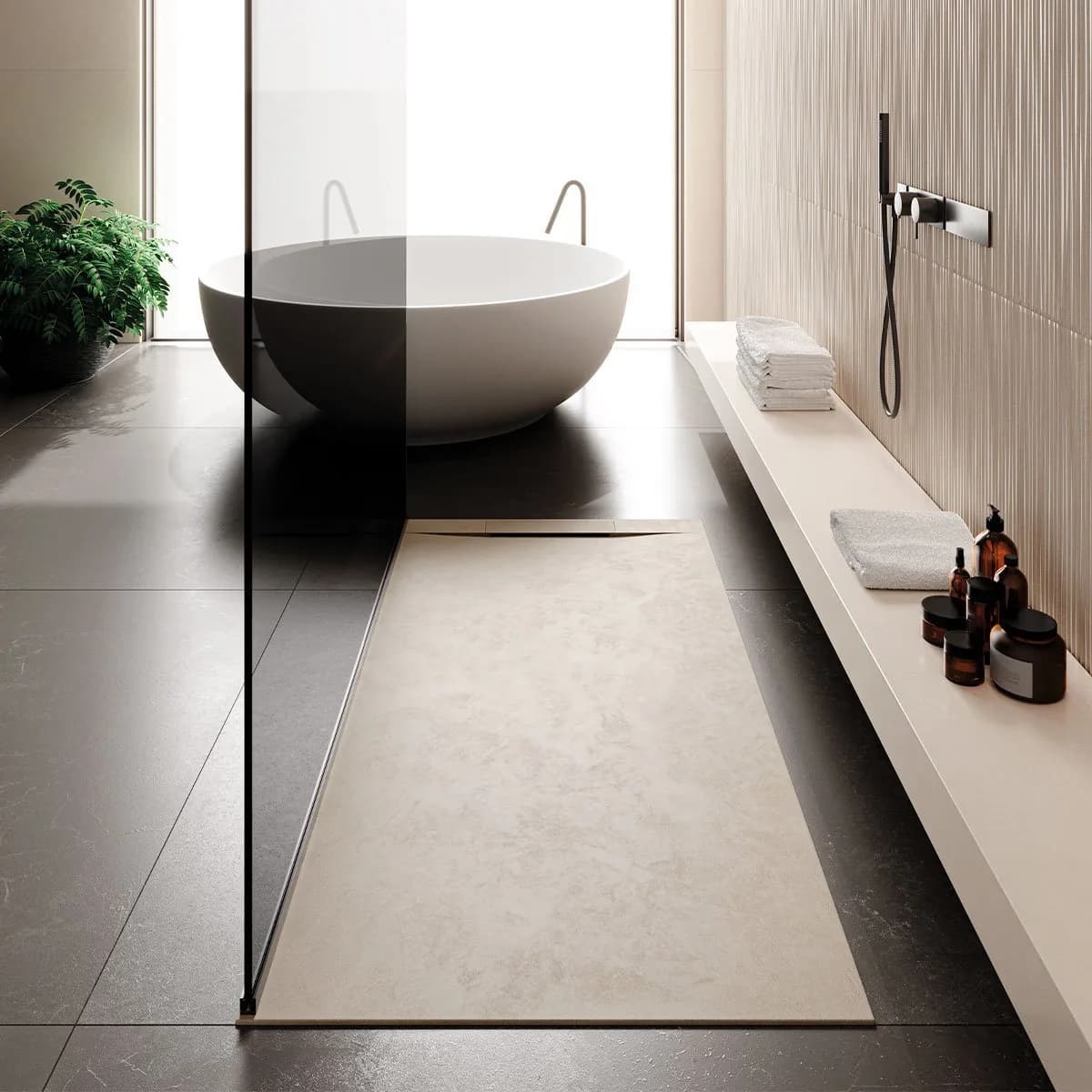 Receveur de douche Milan — AZER Bain & Carrelage Rennes