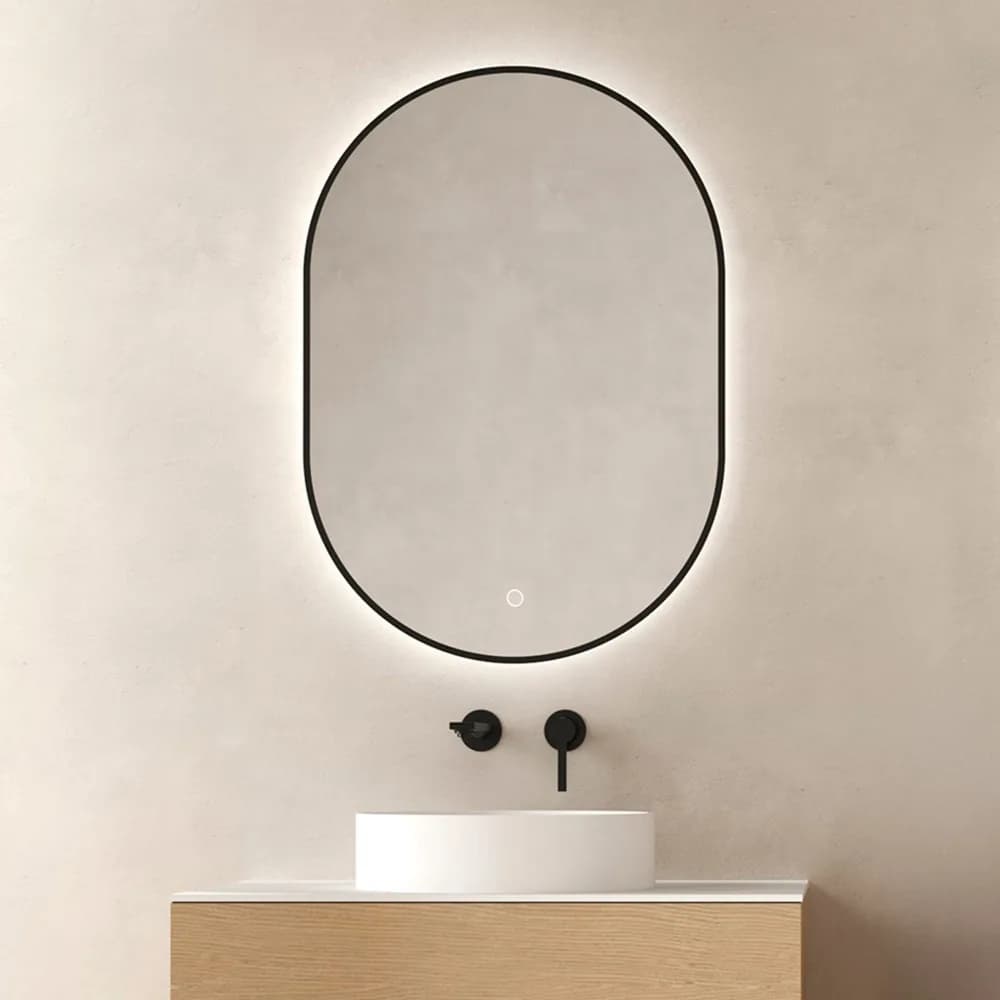 Miroir de salle de bain Miroir Retro Eclairant Falbala 2 — AZER Bain & Carrelage Rennes