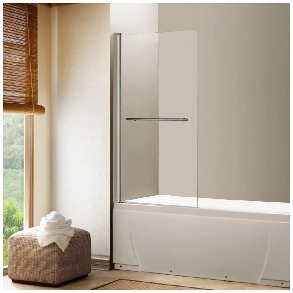 Paroi de douche Pare Baignoire 1 Volet Prb4 2 — AZER Bain & Carrelage Rennes